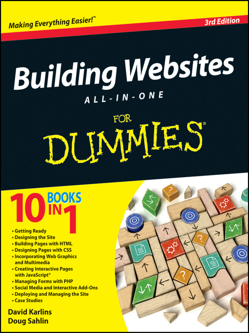 Title details for Building Websites All-in-One For Dummies by David Karlins - Wait list